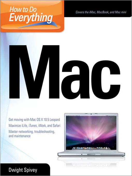 Title details for How to Do Everything with Mac by Dwight Spivey - Available